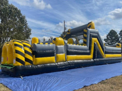 Obstacle Course Rental 85ft-Construction